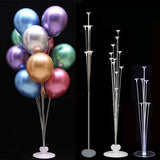 Wedding Decoration Balloons Stand Holder Column Stick Baloon Baby Shower Balloon Glue Dot Arch Birthday Party Decor Globos