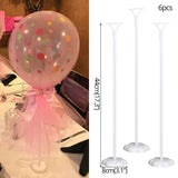 Wedding Decoration Balloons Stand Holder Column Stick Baloon Baby Shower Balloon Glue Dot Arch Birthday Party Decor Globos