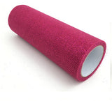 Glitter Tulle Roll 10Yards 15cm Tulle Roll Spool Tutu Skirt Wedding Decoration Organza DIY Baby Shower Birthday Party Supplies