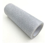 Glitter Tulle Roll 10Yards 15cm Tulle Roll Spool Tutu Skirt Wedding Decoration Organza DIY Baby Shower Birthday Party Supplies