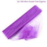 FENGRISE 5M 10M Bride Party Decor Wedding Organza Tulle Fabric Sheer Swag Backdrop Curtain Rustic Wedding Decoration Party Event