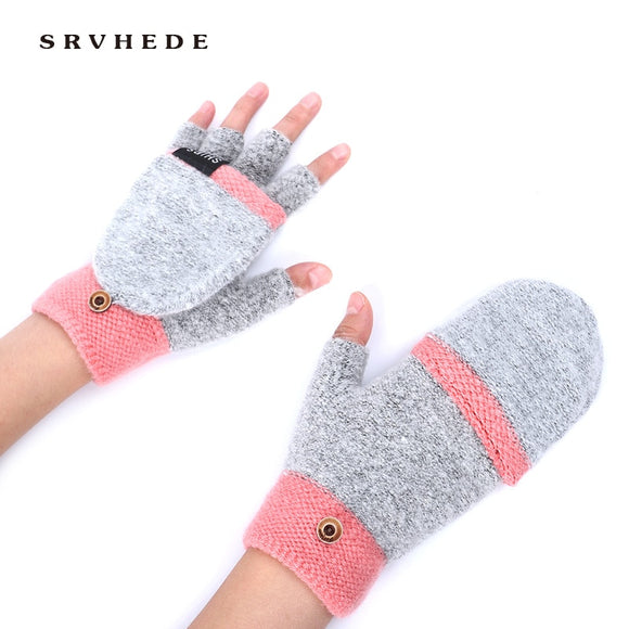 Winter Lady Gloves 2019 new Multifunctional warm gloves women's sturdy Ladies soft mittens mittens knitted gloves warm hands