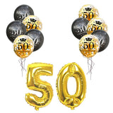 50 Birthday Party Decorations Adult 30 40 50 60 Years Decor Happy Birthday Banner Number Balloon Globos 50 Wedding Anniversary