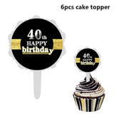 50 Birthday Party Decorations Adult 30 40 50 60 Years Decor Happy Birthday Banner Number Balloon Globos 50 Wedding Anniversary