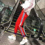 Korean Style Ulzzang High Waist Solid Loose Harem Pant Women Jogger Sweatpants Casual Cargo Trousers Female Street Wear