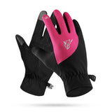 Drop Ship Winter Autumn Touch Screen Running Gloves Lightweight Non-slip Warm Villus Gloves Men Women Waterproof Motorcycle L XL