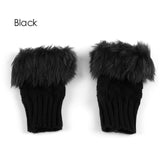 Glove Woman Winter Touch Screen Gloves Cut Knit Wool Gloves Mittens Thicken Warm Stretch Winter Gloves Guantes Invierno Mujer