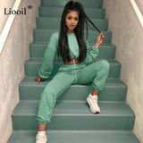 (Set And Pants Are Sold Separately) Tracksuit Women's Sports Suit Sweatshirt And Sweatpants Jogging Femme 2 Pieces Set Sweatsuit