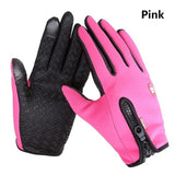 Winter Warm Ski Mens Gloves Women Cycling Touch Screen Waterproof Splash-proof Windproof Fashion Black Gloves Ladies Non-Slip