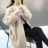 Fall Women Sweater Cardigans 2019 Wholesale Loose V neck Lantern Sleeve Open Stitch Knit Sweater Jacket Female Knit Coat Outwear