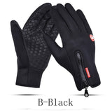 Man Winter Gloves Touch Screen Rain-proof 15 style Ski Lady Waterproof Warm Fashion Windproof Riding Sports Gloves Women Zipper