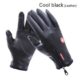 Man Winter Gloves Touch Screen Rain-proof 15 style Ski Lady Waterproof Warm Fashion Windproof Riding Sports Gloves Women Zipper