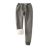 Plus Size S-2XL Women's Warm Sherpa Lined Athletic Sweatpants Joggers Fleece Pants 9 Different Colors Drop Shipping