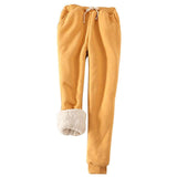 Plus Size S-2XL Women's Warm Sherpa Lined Athletic Sweatpants Joggers Fleece Pants 9 Different Colors Drop Shipping