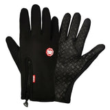 Winter Touch Screen Men's Ski Gloves Warm Rainproof Riding Full Finger Snowboarding Bike Cycling Sports Thermal Mitten Glove