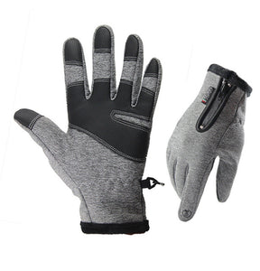 Winter Touch Screen Men's Ski Gloves Warm Rainproof Riding Full Finger Snowboarding Bike Cycling Sports Thermal Mitten Glove