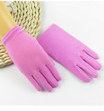 Children's boy girl thin elastic candy color glove kids dancing performance etiquette glove R1235