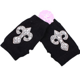 Charming 2017 Gloves & Mittens Crystal Women'S Sparkling Half Finger Fingerless Glove Diamond Refers To Knitted Rhinestones