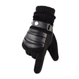 Touch Screen Winter Warm Men's Gloves Genuine Leather Casual Gloves Mittens for Men Outdoor Sport Full Finger Glove  ST030