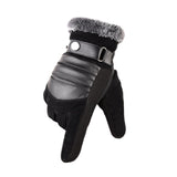 Touch Screen Winter Warm Men's Gloves Genuine Leather Casual Gloves Mittens for Men Outdoor Sport Full Finger Glove  ST030