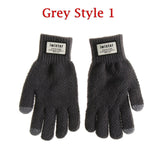 Gloves Anti Slip Windproof Thermal Warm Touchscreen Glove Breathable Tactico Winter Spring Men Women Black Knit Mittens Gloves