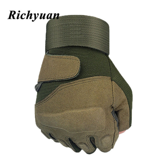New  Hell Storm US Tactical Military Gloves Special Forces Tactical Army Gloves Slip Outdoor Men Fighting Fingerless Gloves